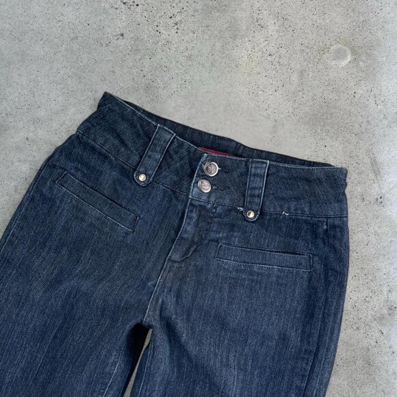 2000s dark wash flared jeans - Picture 4 of 7